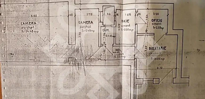 Apartament doua camere de vanzare, ultracentral, Oradea