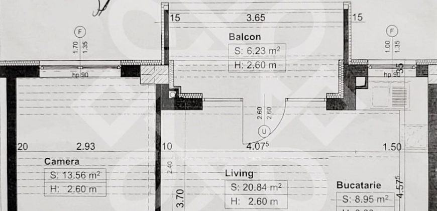 Apartament nou cu 2 camere si parcare, Iosia