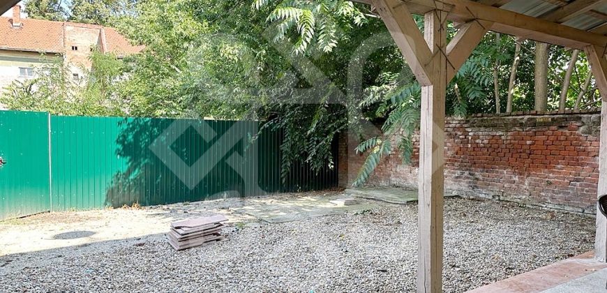 Apartament ultracentral la casa si curte proprie de inchiriat