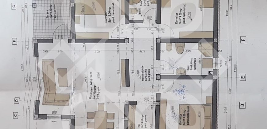 Casa 4 camere si 450 mp teren de vanzare in Santandrei