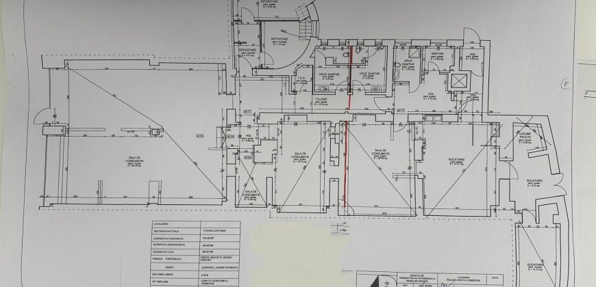 Spatiu comercial de inchiriat ultracentral in Oradea, zona pietonala