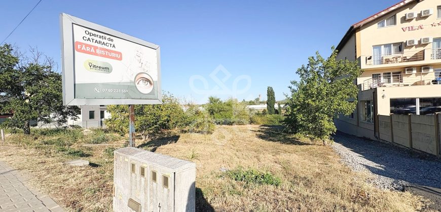 Teren intravilan 1803 mp de vanzare la intrare in Baile Felix
